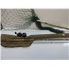 Image 2 : 1 - Rod & Reel Set with case and net