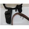 Image 3 : Holster and Belt, Holster and Leather Sling