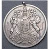 Image 1 : George III Large Silver Peace or "Indian Chief" Medal 1814 — Very Nice Example