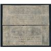 Image 2 : Lot of Two notes of The Lafayette Bank, Boston, Mass 1837, $5 and $20