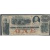 Image 1 : Bank of State of South Carolina 1861 $1 Issued, Nice VF Serial Number : 76