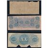 Image 2 : CSA Lot of Four notes 1862 $2 - 10 - 20 - 100