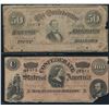 Image 3 : CSA 1864 Lot of Five Notes $5 - $10 - $20 - $50 - $100 T-65 to T-69 G - F