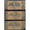 Image 1 : CSA 1864 Lot of 13 Notes 2x $20 T-67, 7x $10 T-68, 3x $5 T-69, 1x $100, G - F
