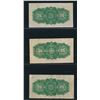 Image 2 : Dominion of Canada Lot of Seven 1923 25c "Shinplasters" 4 x DC-24a, 3 X DC-24b