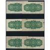Image 2 : Dominion of Canada 1923 25c "Shinplasters" DC-24c Full set of 10 Check Letters