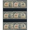 Image 1 : Dominion of Canada 1923 25c "Shinplasters" DC-24d Full Set of 10 Check Letters