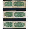 Image 2 : Dominion of Canada 1923 25c "Shinplasters" DC-24d Full Set of 10 Check Letters