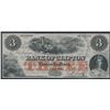Image 1 : The Bank of Clifton 1859 Fully Engraved Date UNC $3