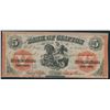 Image 1 : The Bank of Clifton 1861 Fully Engraved Date UNC $5