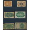 Image 2 : USA Fractional Currency Lot of Six Different Notes