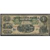 Image 1 : The Mechanics Bank 1872 $4 10-02a