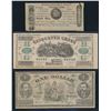 Image 1 : Quebec Merchant Scrip, Banknote style advertising, discount coupons 19th C 4 Pcs