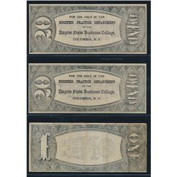Empire State Business College - Business Practice Department Columbia N. Y. 3 pcs