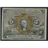 Image 1 : USA 1863 5c Fractional Currency note. Very nice example