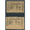Image 4 : Lot of 19 old Uniface replicas of Continental Currency and Confederate Notes