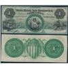 Image 3 : USA - State Bank of New Brunswick (New Jersey) 15 Remainder Note $1