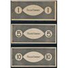 Image 2 : Lot of Seven Notes - College Currency 1 - 5 - 10 - 50 - 100 - 500 - 1000