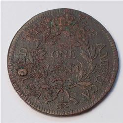 USA Large Cent 1796 B. # 1682 VG-10