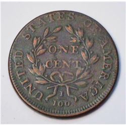 USA Large Cent 1798 B. # 1726 F-12