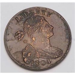 USA Large Cent 1804 B. # 1761 EF-45