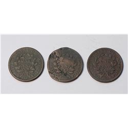 USA 3 pcs. 1805 Large cent AG-3-Fine
