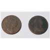Image 2 : USA 2 pcs. 1806 Large cent AG-2-Fine