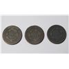 Image 1 : USA 3 Pcs. 1814 Large cent AG-2-G