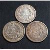 Image 2 : USA Lot of Three Better Grade Liberty Seated Dimes - See Description