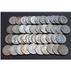 Image 1 : USA - Lot of Thirty Nine Silver Washington Quarters All Different VG-MS63