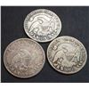 Image 2 : USA Capped Bust Half Dollars, Lot of Three Pieces : 1809, 1823, 1826