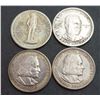 Image 1 : USA - Lot of Four Different Commemorative Half Dollars - See Description