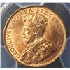 Image 2 : NEWFOUNDLAND - 1c 1917-C Certified PCGS MS65RD