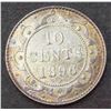 Image 1 : NEWFOUNDLAND 10c 1896 Considerable Lustre, Unc Detail, Lovely