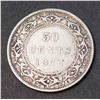 Image 1 : NEWFOUNDLAND - 50 Cents 1876H NH1 VF-30