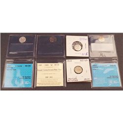 Canada - 5c 1898, 1902H, 1907, 1909, 1910 See Description