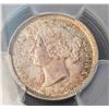 Image 2 : Canada - 10c 1891 Certified PCGS MS62 22 Leaves