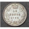 Image 1 : Canada - 10c 1900 Slight Toning, Unc Detail, Very Nice.