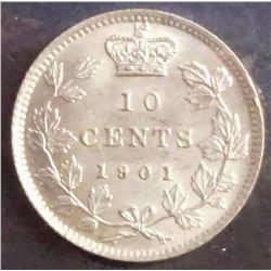 Canada - 10c 1901 ICCS MS-63