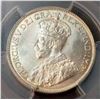 Image 2 : Canada - 25c 1920 Certified PCGS MS65