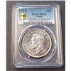 Image 3 : Canada - Silver Dollar 1945 PCGS MS62 - Pedigree : Seminary of Sherbrooke