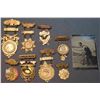 Image 1 : Lot of Eight Gold-coloured Presentation Medals, most or all Sporting, all different
