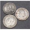 Image 2 : Lot of Three Counterfeit Canadian 25c in Lead - For Study Purposes Only