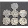 Image 2 : Seven Counterfeit Canada 25c George VI