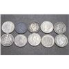 Image 2 : Lot of Ten Counterfeit Coins - Canada 10c (5) and US Dimes (5), Nice Mixture