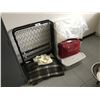 Image 1 : FIRST AID BED, BLANKETS, MATTRESS, PILLOWS, EXAMINATION CHAIR WITH MAGNIFYING GLASS & MIRROR