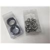 Image 1 : Lot of Assorted Shower Curtain Rings