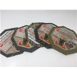 Lot of Plant Coasters (5 count)