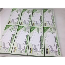 Lot of Security Envelopes (20 x 8)