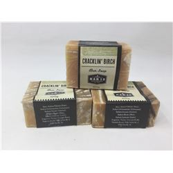 Bar 13 Soapworks Bar Soap- Cracklin' Birch (3 x 100g)